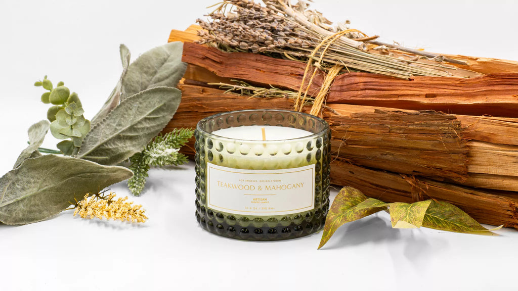 Teakwood & Mahogany | Luxury Soy Wax Blend Candle