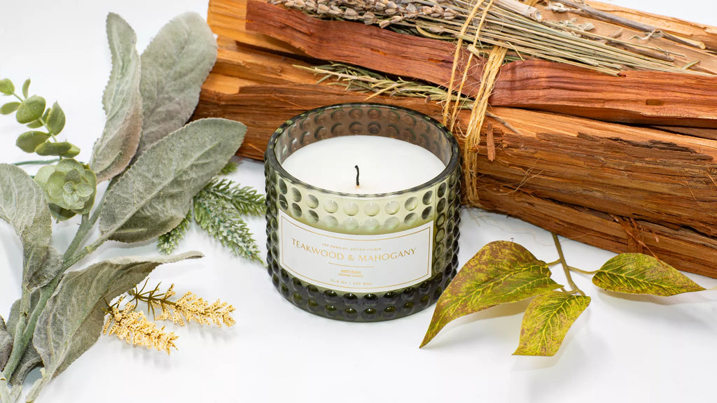 Teakwood & Mahogany | Luxury Soy Wax Blend Candle